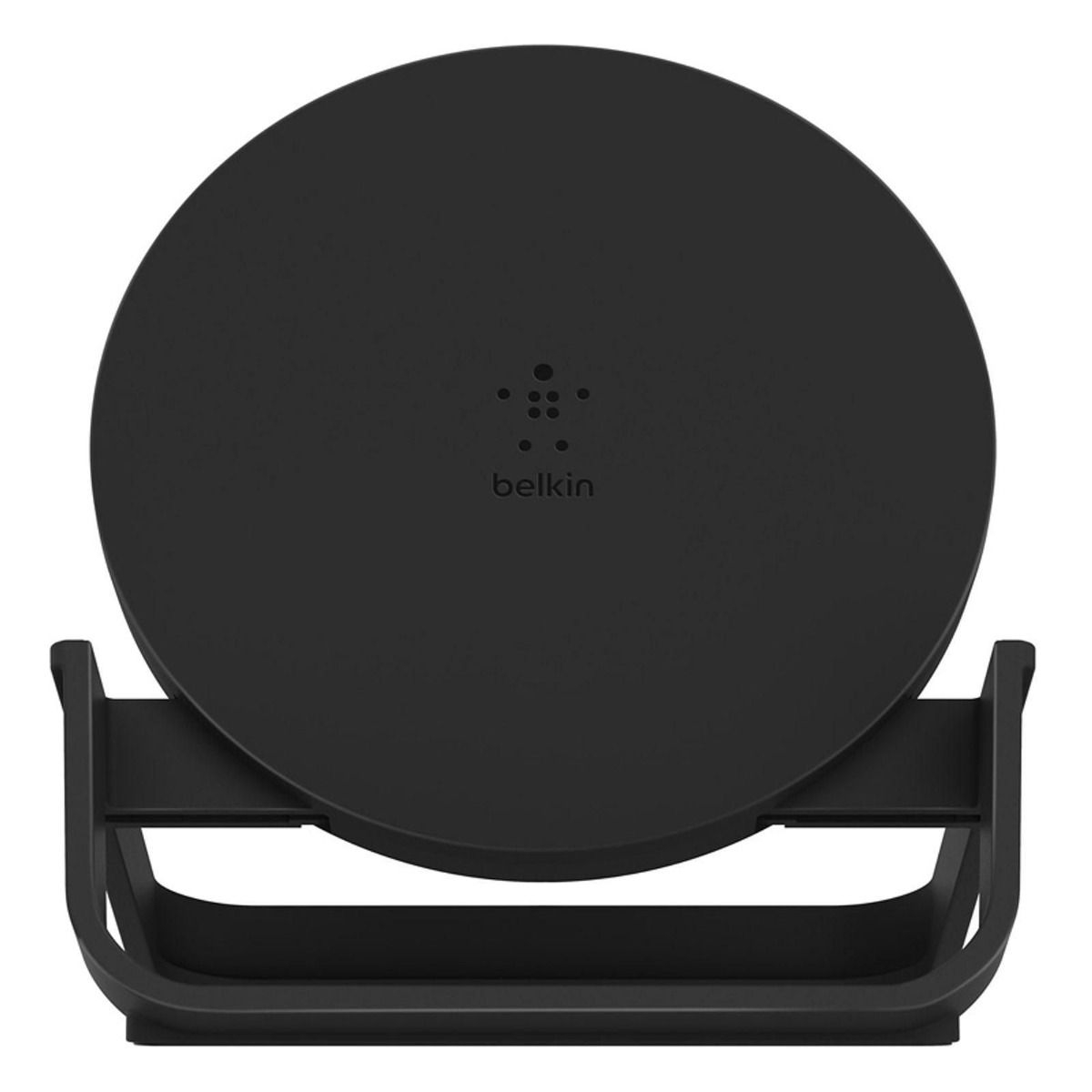 (10W) Wireless Qi Charger Induktionsladegerät Ladestation mit LED (WIB001vfBK) - Schwarz