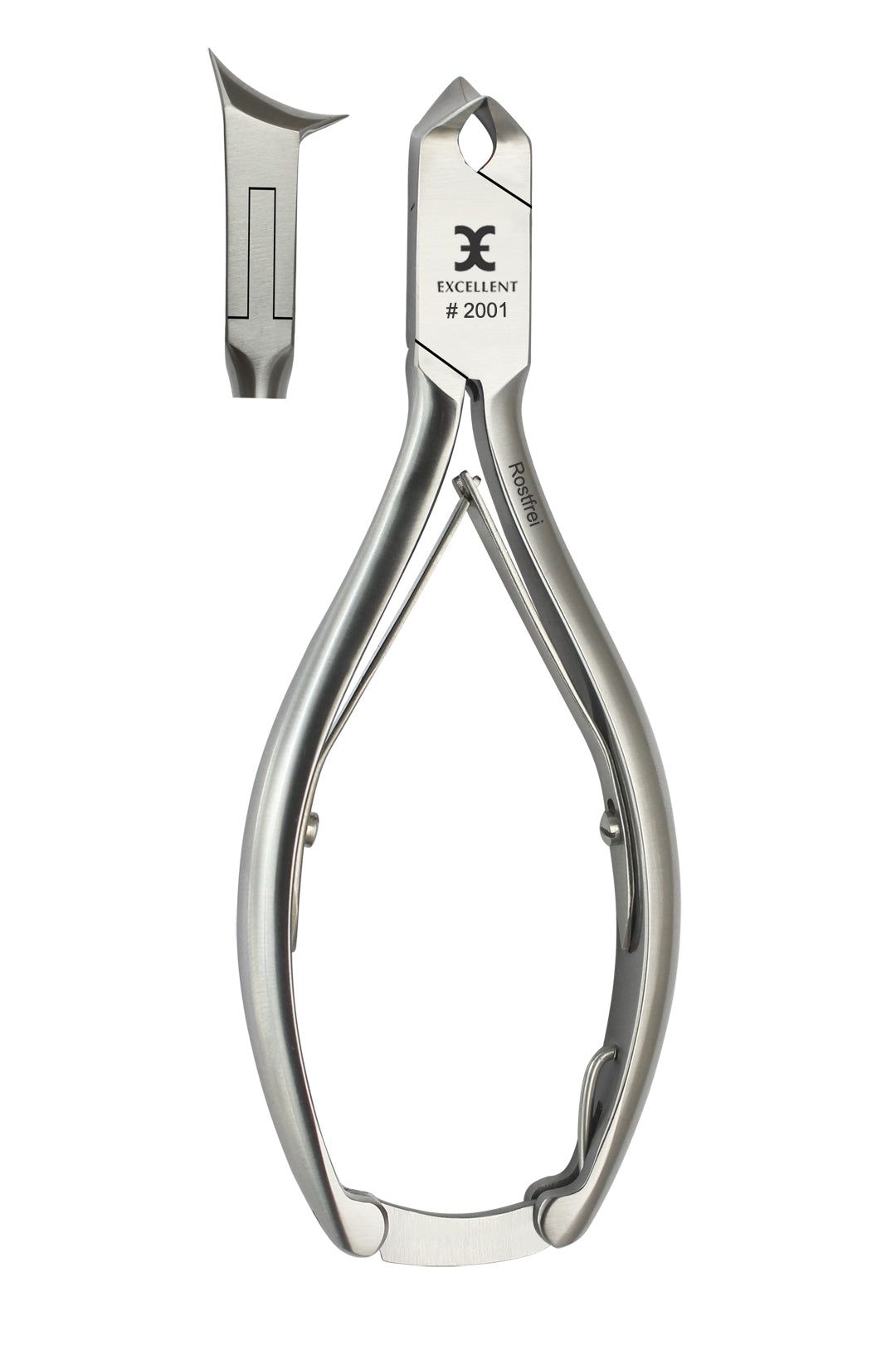 Kopfschneider 14 cm, Schneide flammspitz, Länge 23.0 mm