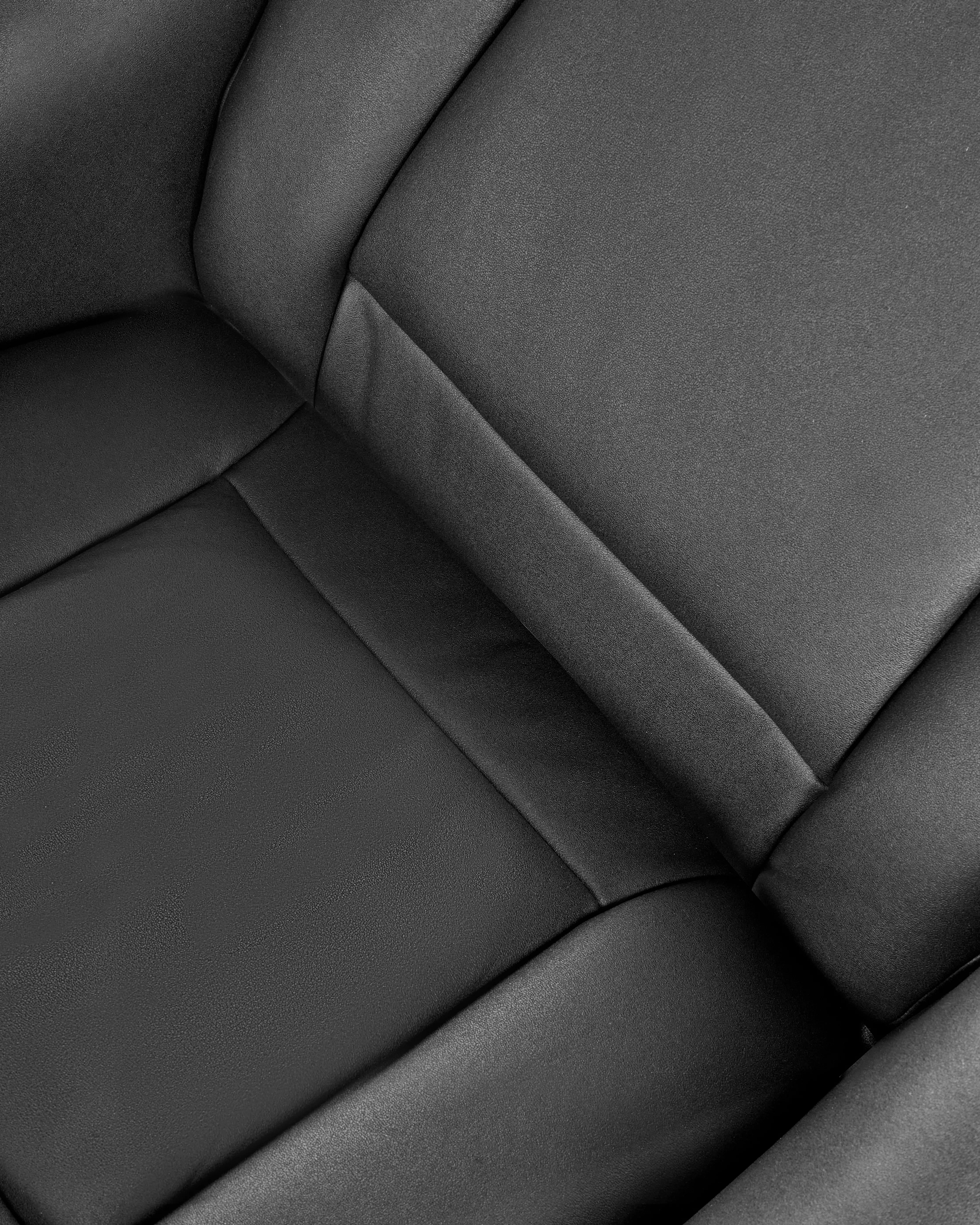 Relaxfauteuil APATE Kunstleer Zwart