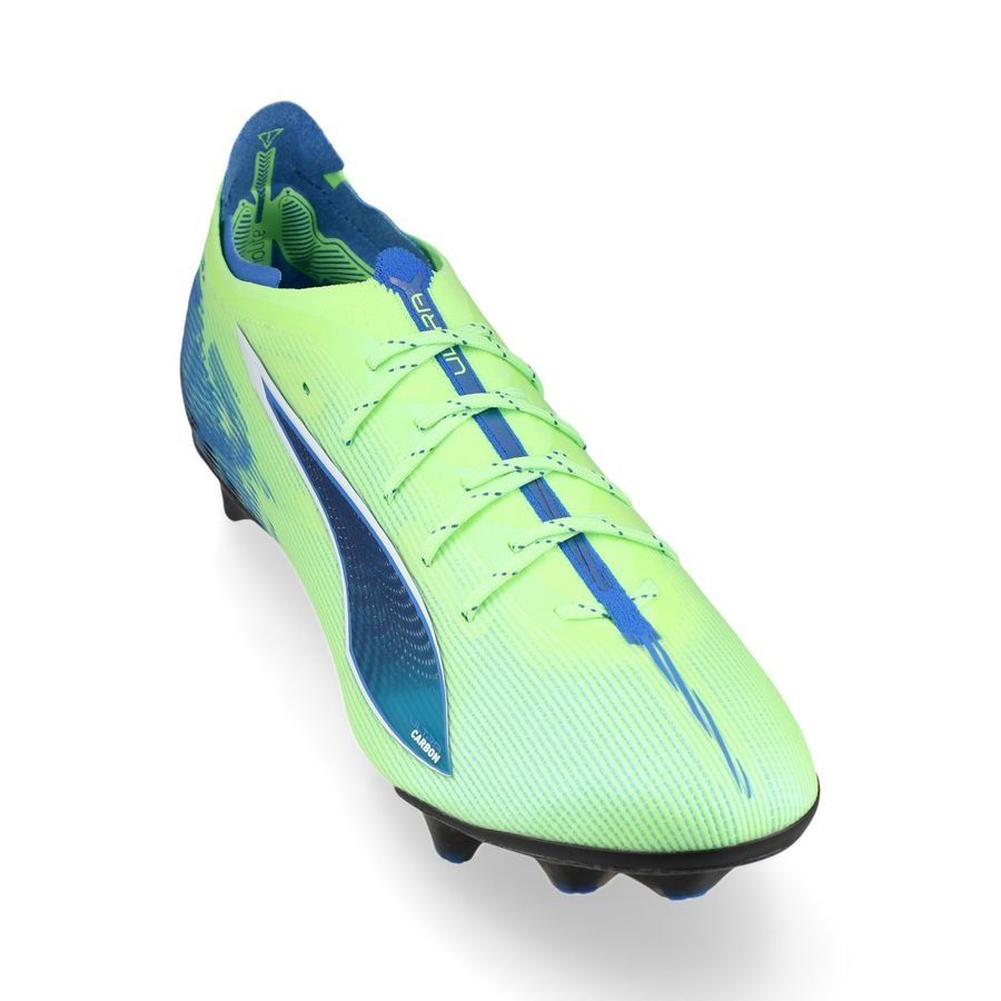 PUMA Ultra 5 Carbon FG Lights Out - Fizzy Apple/Blanc/Bleu