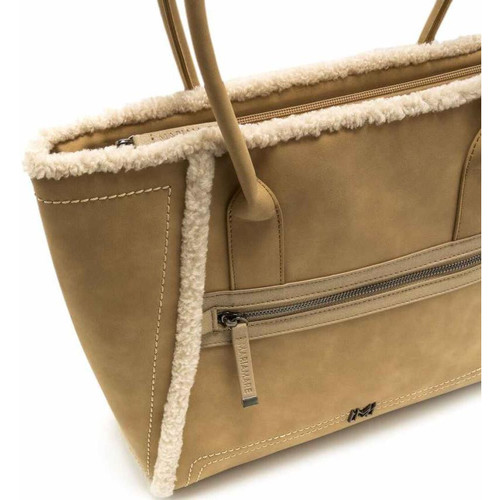 Maria Mare - Bolso shopping -SHUE color camel y borreguito Otros