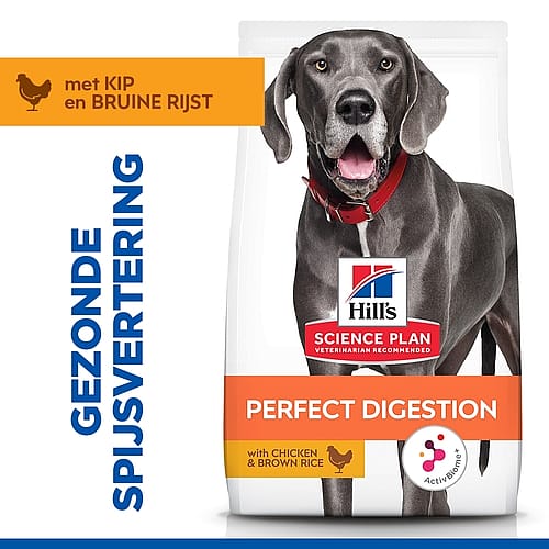 Hill's Science Plan Canine Adult Perfect Digestion Hondenvoer Large Breed 14 kg | 11801
