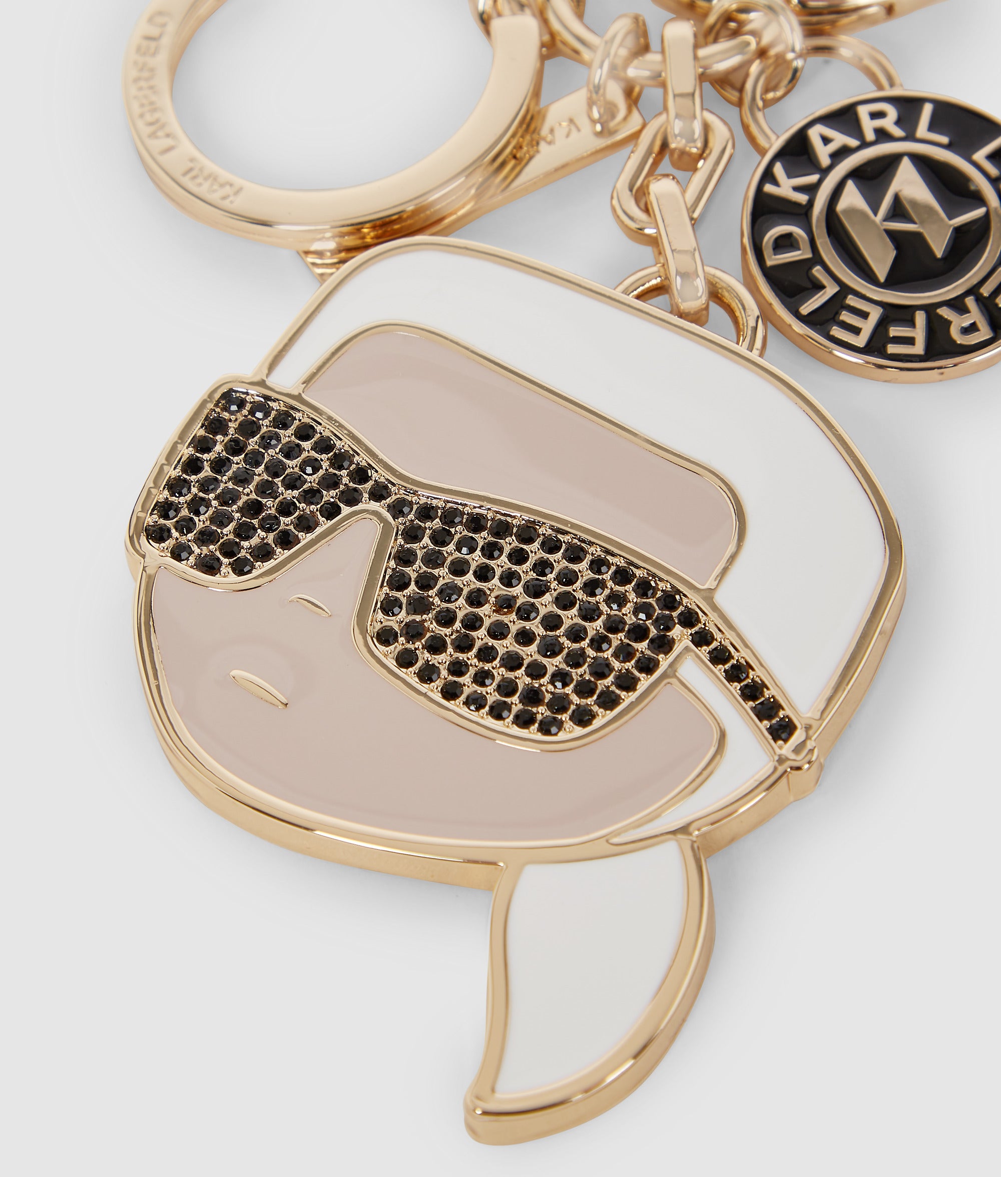 Ikon sleutelhanger met strass