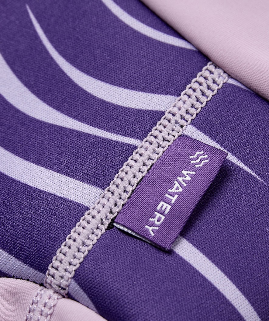 Watery blebadebukser til børn - Neoprene Swim Nappy - Fjord Purple