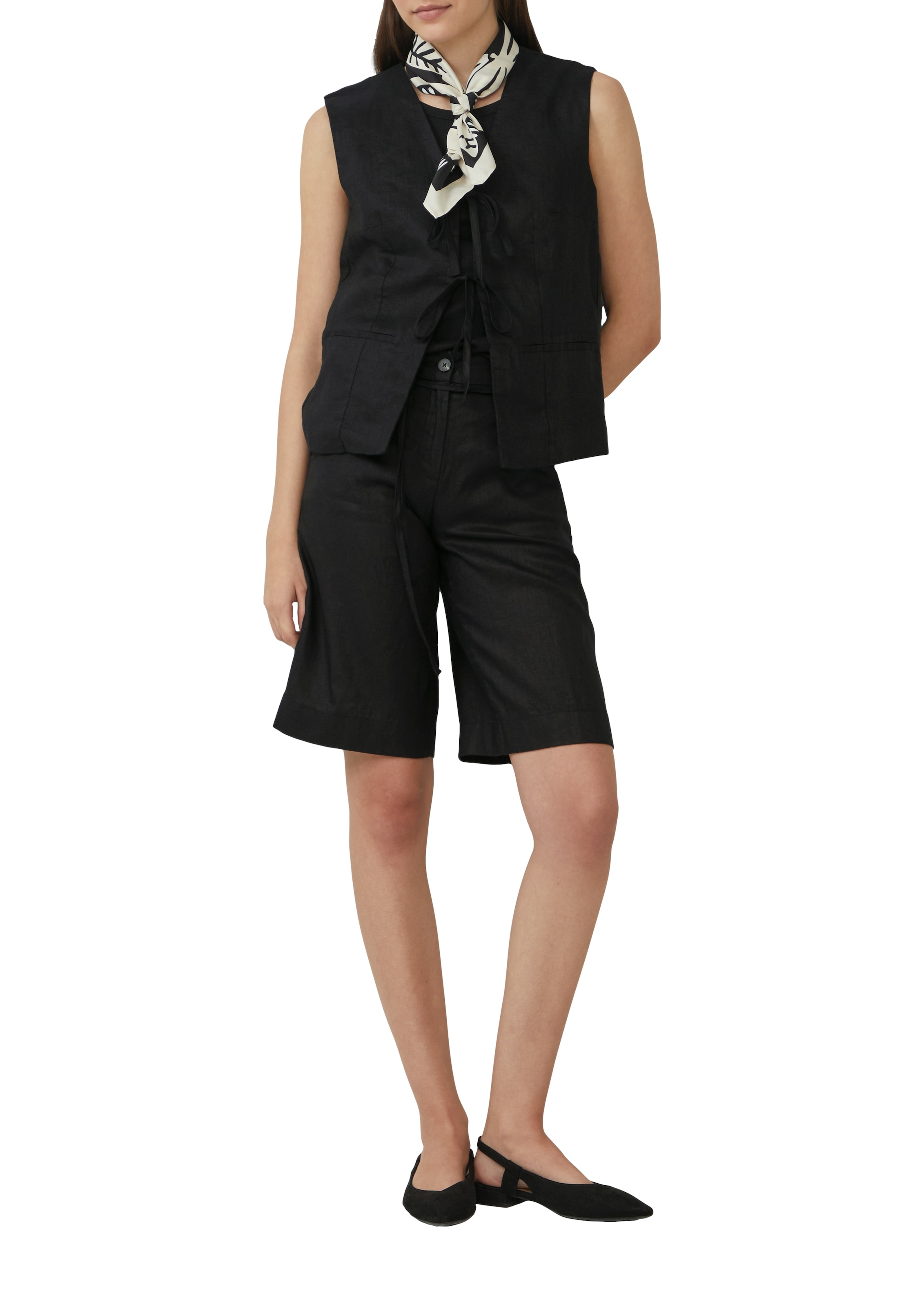 s.Oliver Bermudas  Sommerhose aus Leinen
