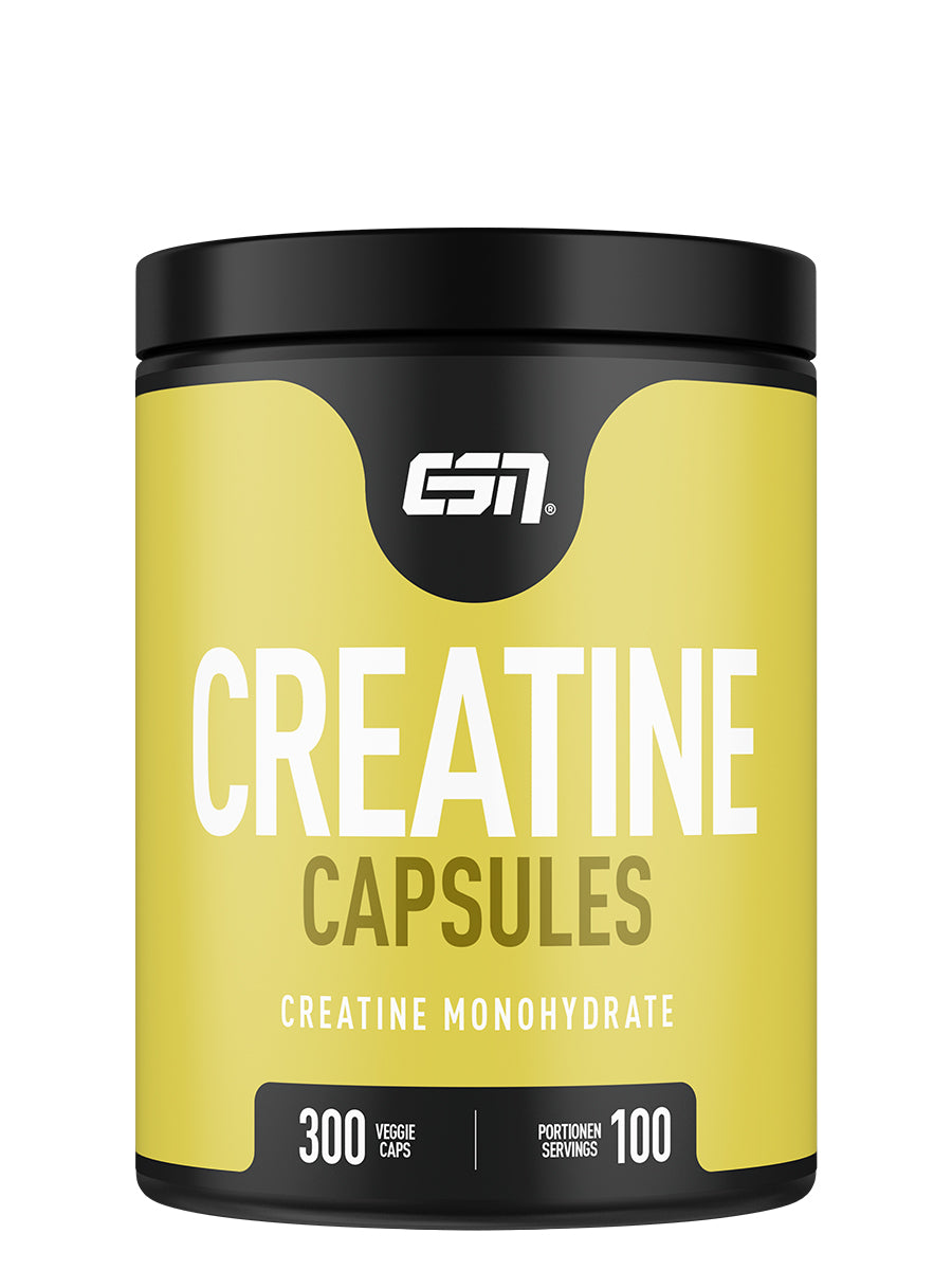 Creatine Monohydrat Kapseln ESN Creatine Giga Caps, 300 Kaps.