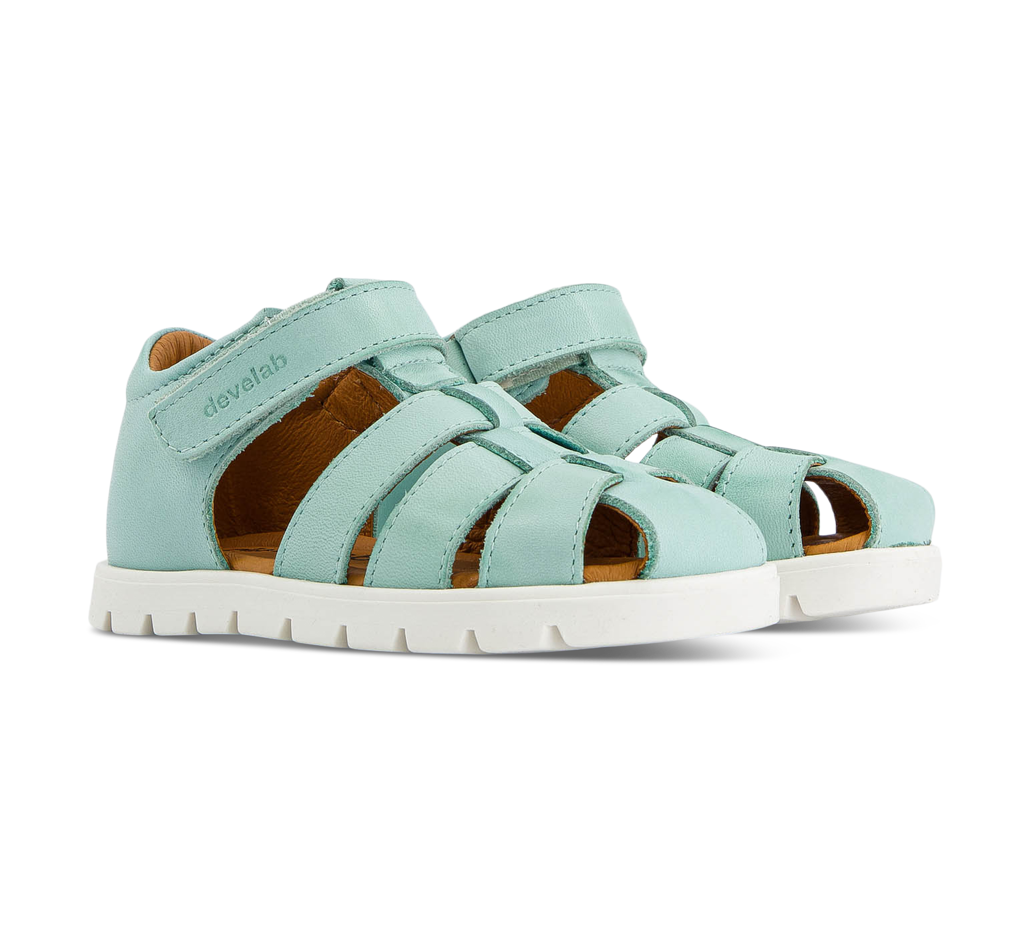 Develab Baby Sandal Velcro türkis