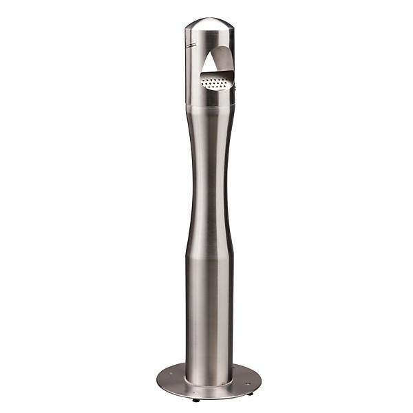 Cendrier Birkin sur pied inox 4 litres