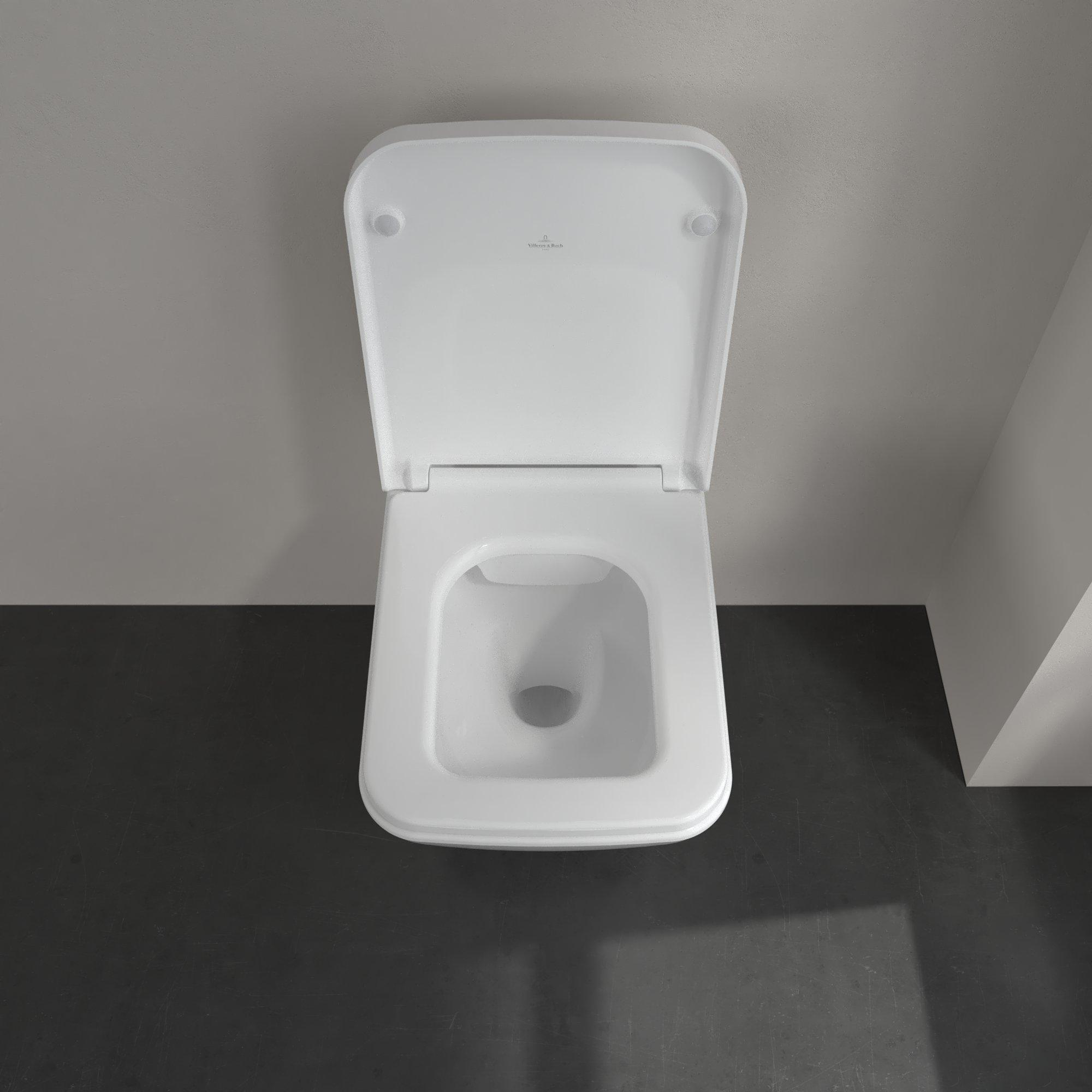 Villeroy & Boch Finion randloos toilet CeramicPlus wit glans