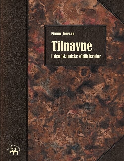 Tilnavne I Den Islandske Oldlitteratur - Finnur Jónsson - Bog