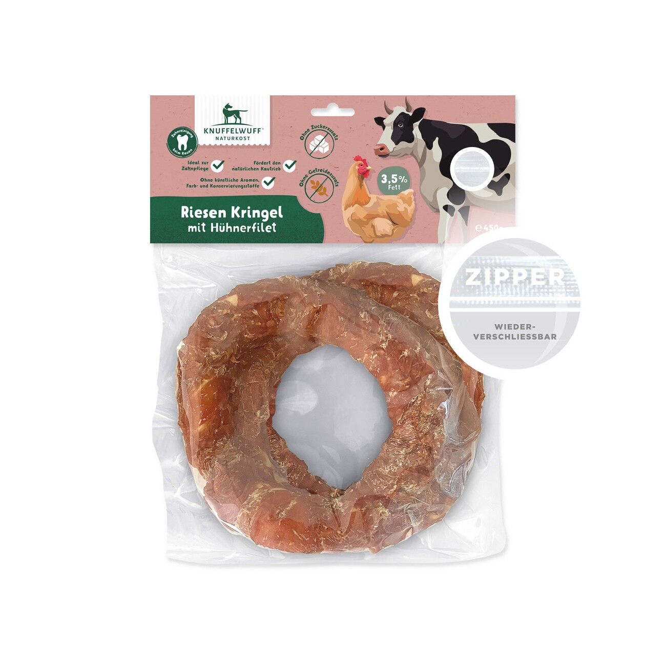 Knuffelwuff Riesen Kringel mit Hühnerfilet