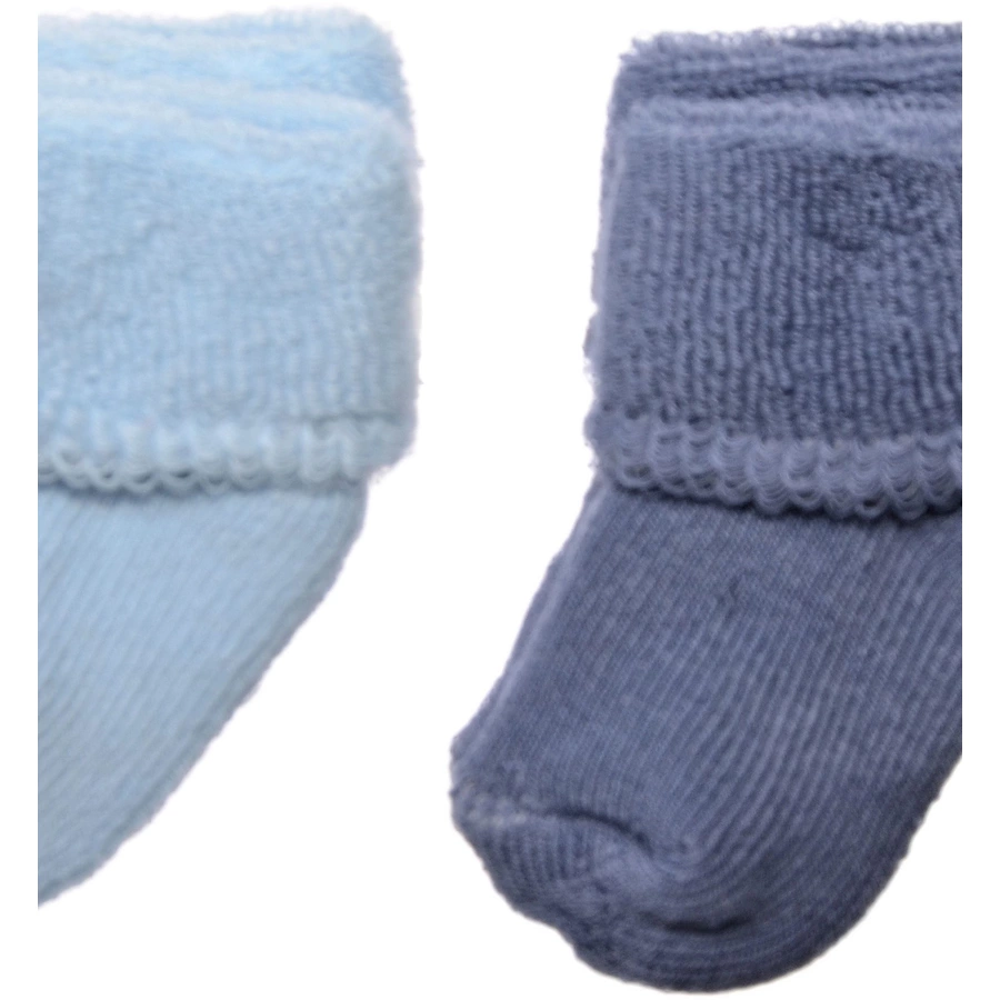 Liliput Söckchen 2er-Set Erstlings steel grey  wan blue