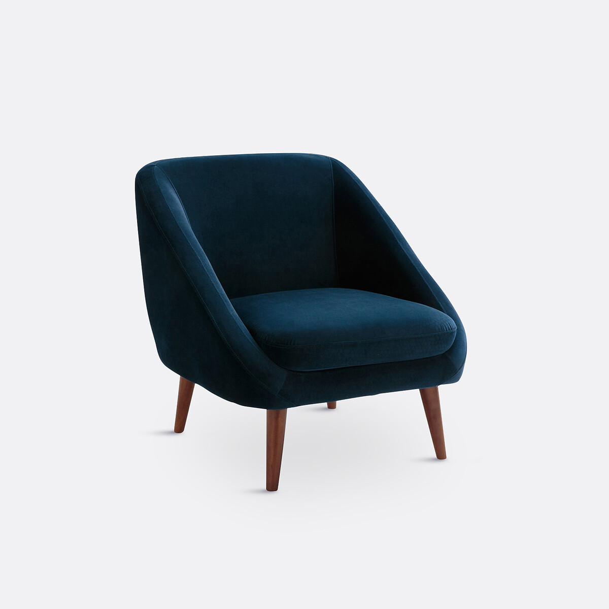 LA REDOUTE INTERIEURS<br>Poltrona em veludo, Séméon