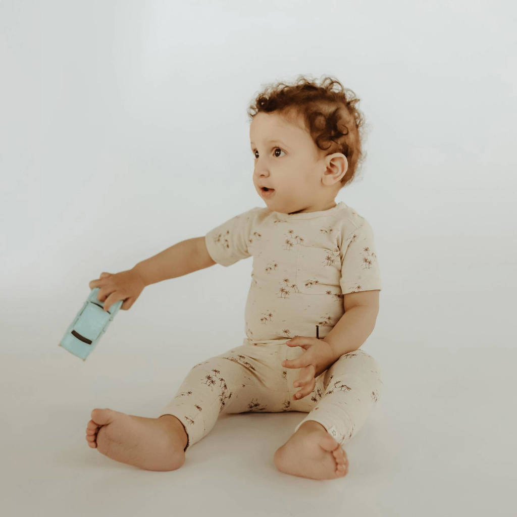 Your Wishes baby T-shirt Paulo met all over print offwhite
