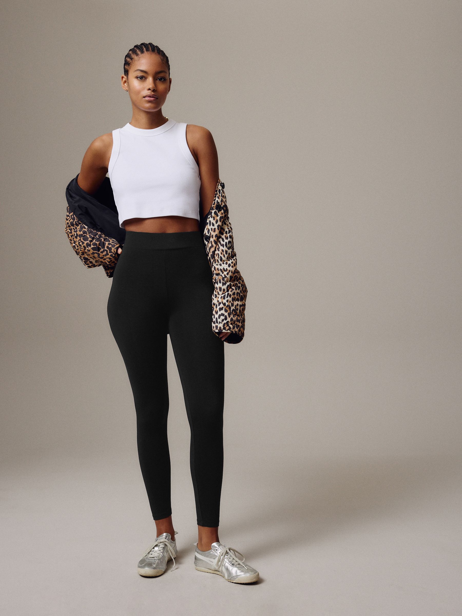 Zwart met hoge taille - Next - Onverkorte legging