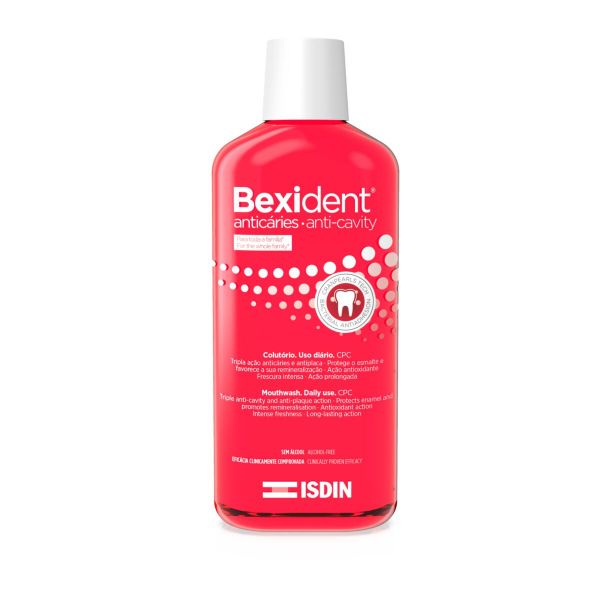 Elixir Isdin Bexident Anti Cáries Colutório 500ml