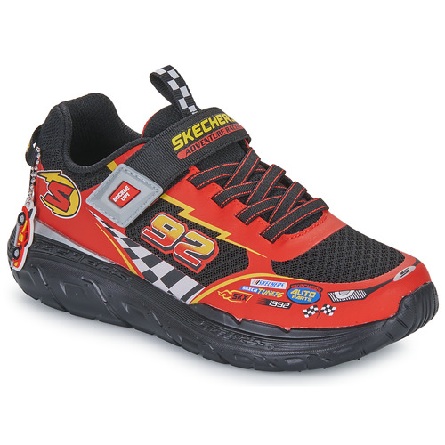 Skechers - SKECH TRACKS - CLASSIC - Rouge / Noir