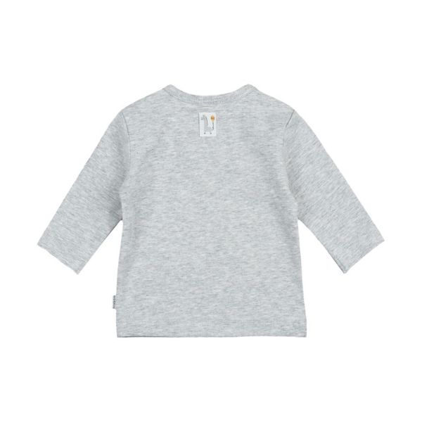 Feetje Hello Sunshine T-Shirt Lange Mouwen Grijs Melange Mt. 74