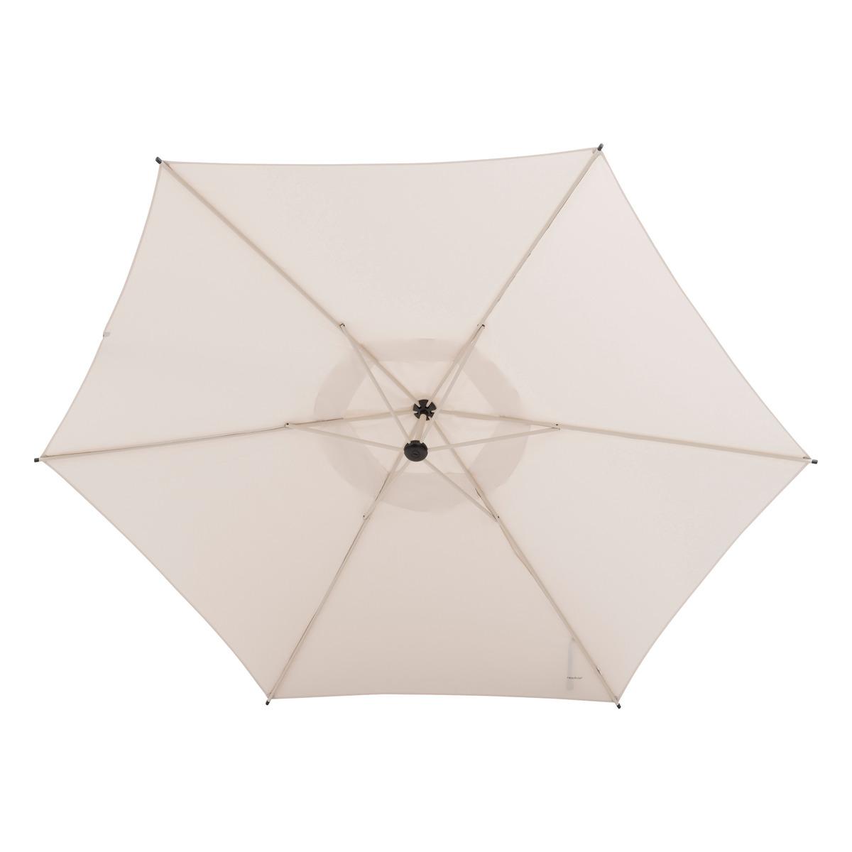 PARASOL DECENTRE 3M MANOA ARGILE BLE