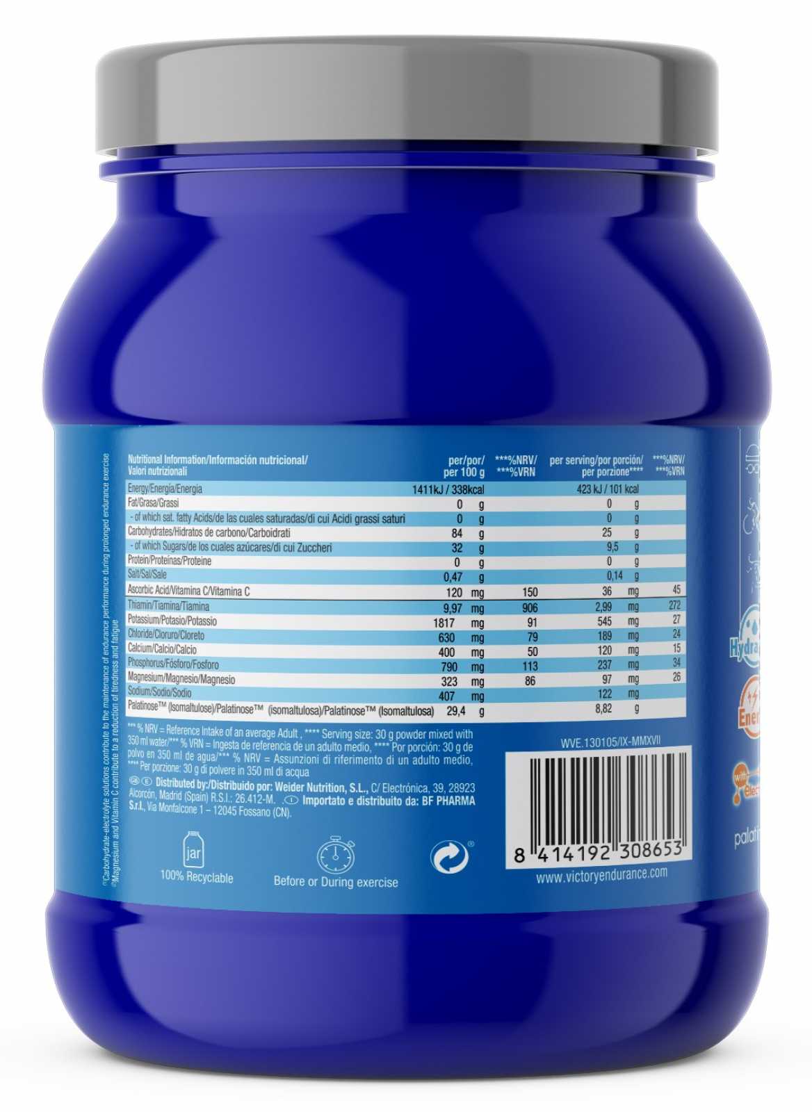 Victory Endurance ISO Carbo 900g
