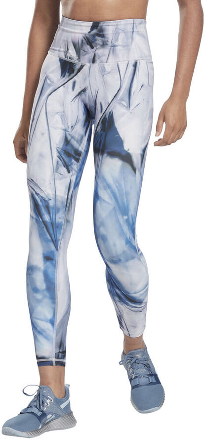 Reebok Lux Bold High-Waisted træningstights Blå