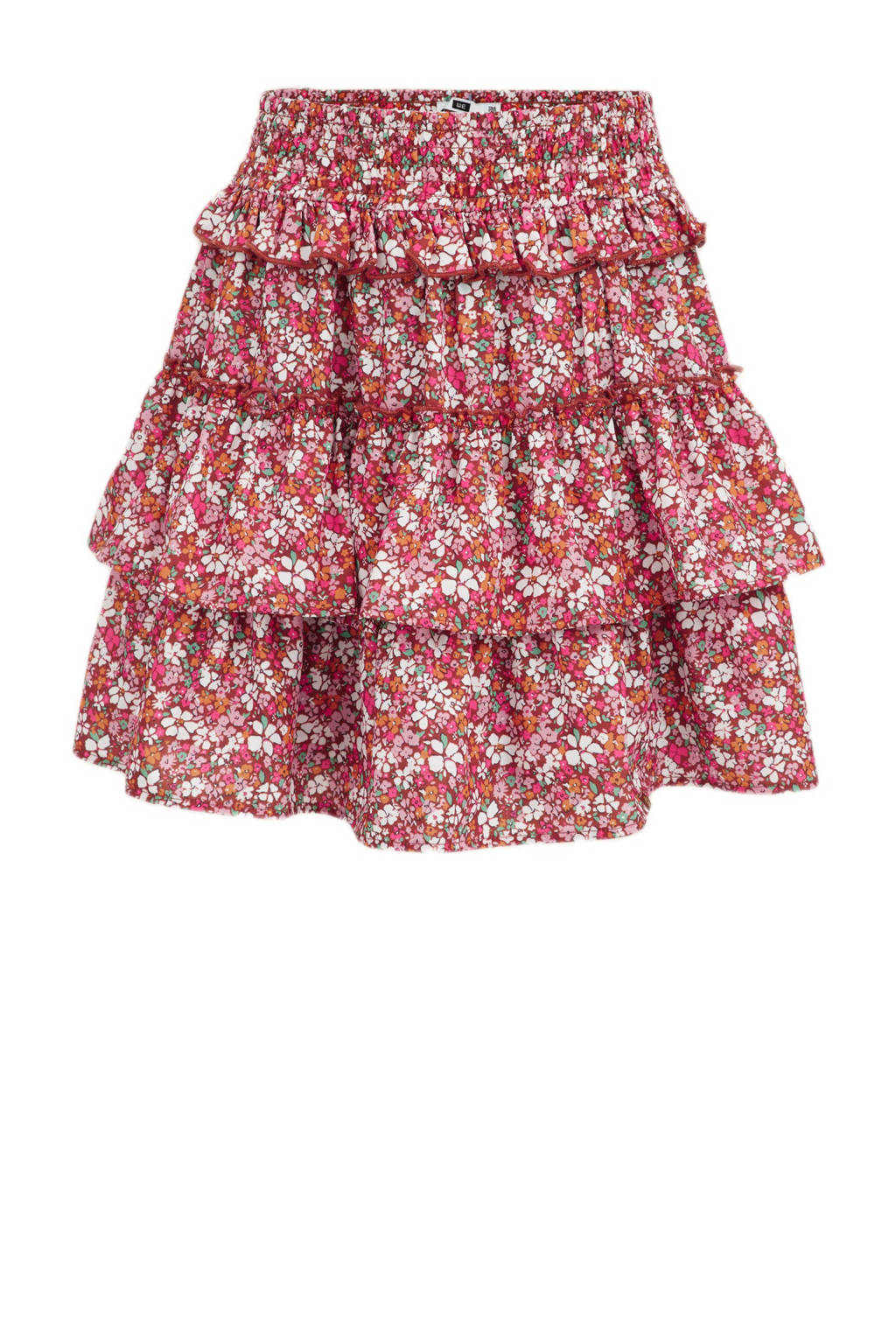 WE Fashion strokenrok rood