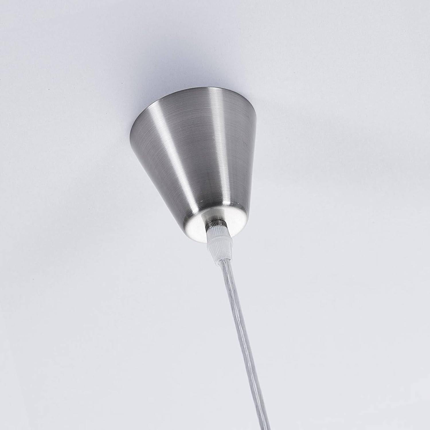 Lindby Pendelleuchte Marike (Modern) in Weiß aus Glas (1 flammig, E27) - Hängelampe Esstischlampe Hängeleuchte Wohnzimmerleuchte