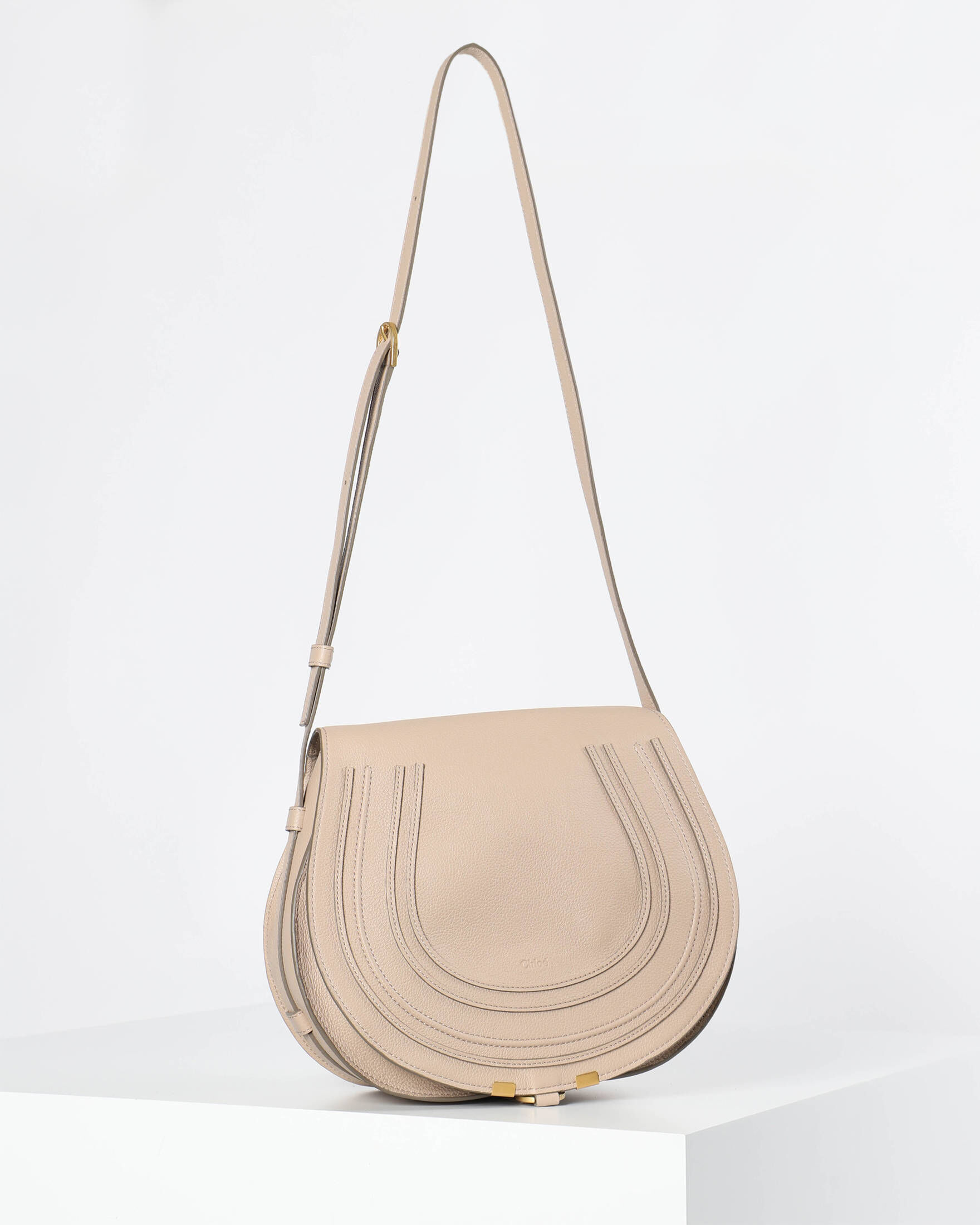Chloé| Damen Umhängetasche MARCIE SADDLE MEDIUM aus Leder