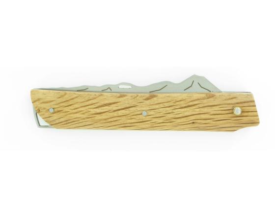 Brin d'Auvergne - Poche - Chêne Vert Couteau de poche auvergnat