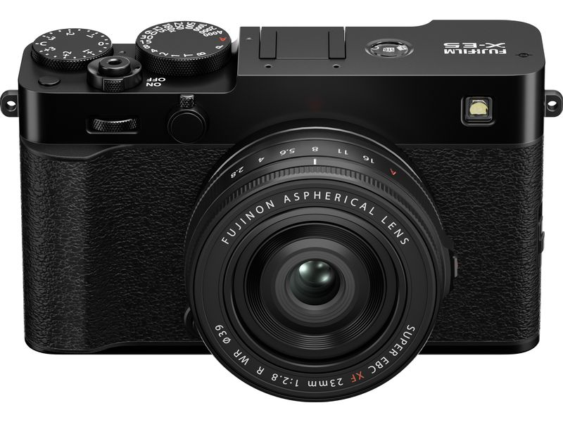Fujifilm X-E5 XF 23mm F/2.8 Kit Schwarz Spiegellose Digitalkamera mit einem leichten, kompakten Gehäuse mit Objektiv