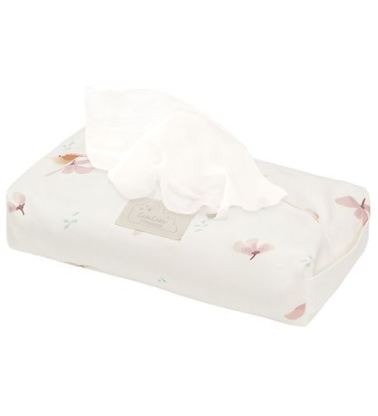 Cam Cam Feuchttücher-Etui - 22 cm - Windflower Elfenbein