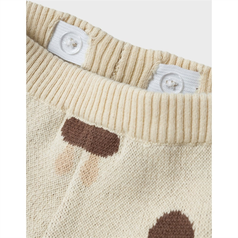 Wood Ash Saran Strik Bukser - Lil'Atelier