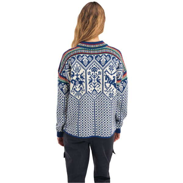 Pull DALE OF NORWAY 1994 SWEATER W I INDIGO / OFF WHITE / BOTTLE GREEN