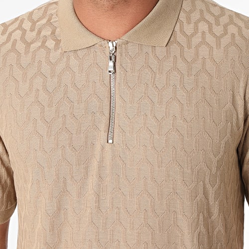 Polo Manches Courtes PL-08 Beige