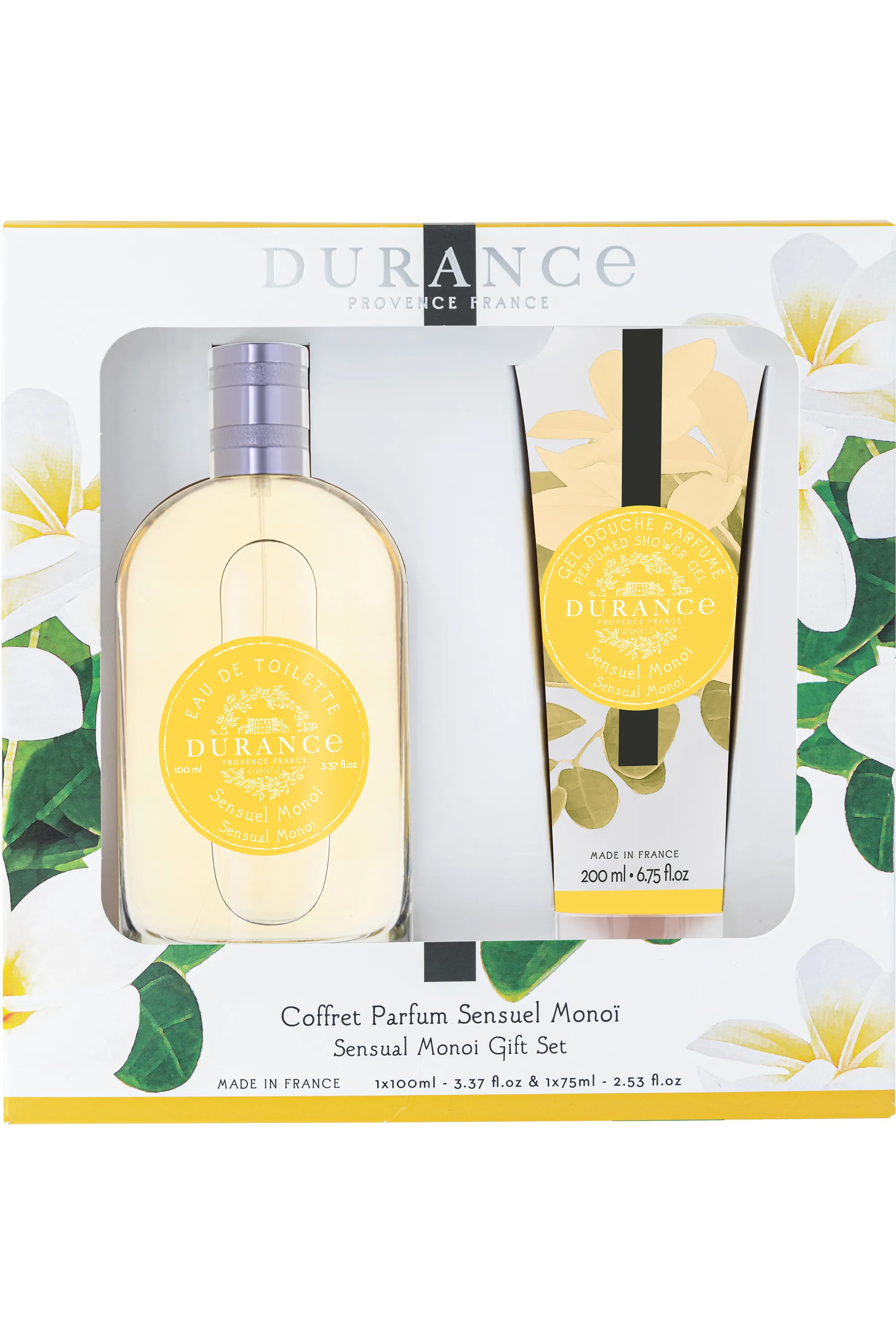Durance Coffret Eau de Toilette Sensuel Monoï-175 ml
