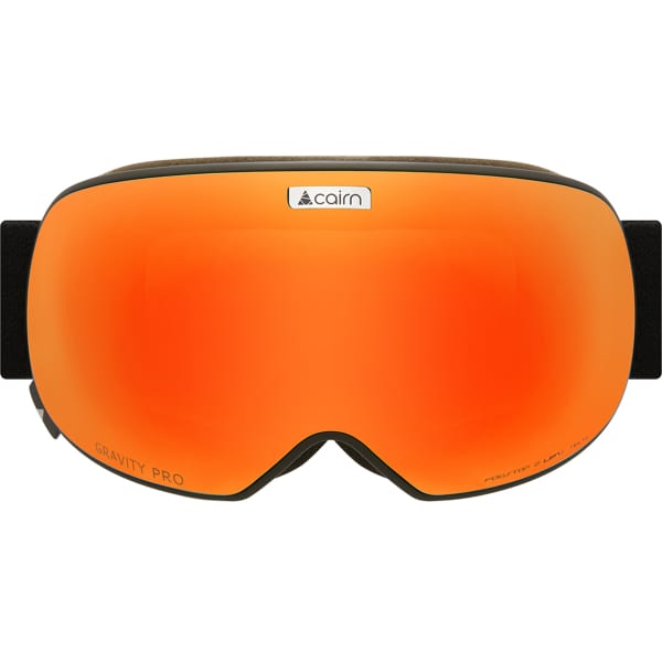 Masque de ski CAIRN GRAVITY PRO MAT BLACK ORANGE