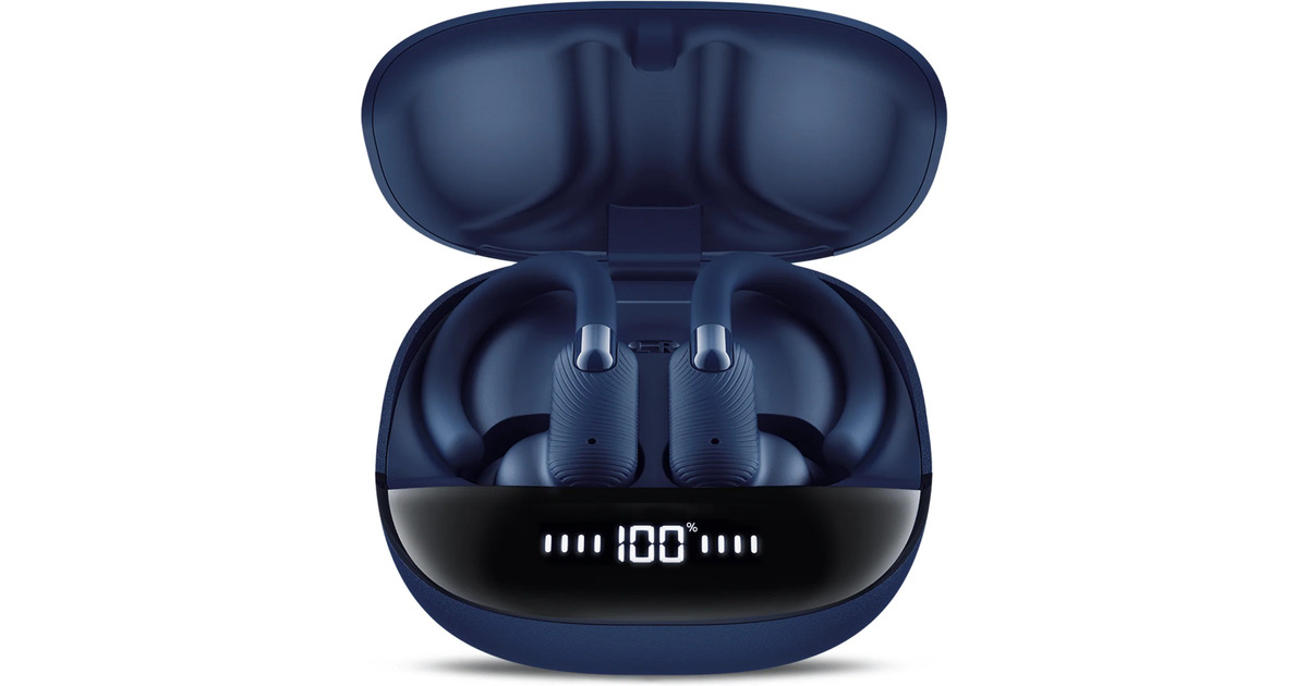 MIXXStreamBuds Sports Charge 2: Wireless Earbuds in-ear oortjes  (Blauw)