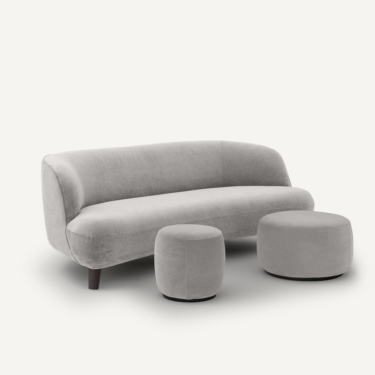 AM.PM<br>Banco em fluweel lavado em pedra, design Rosebury E.Gallina