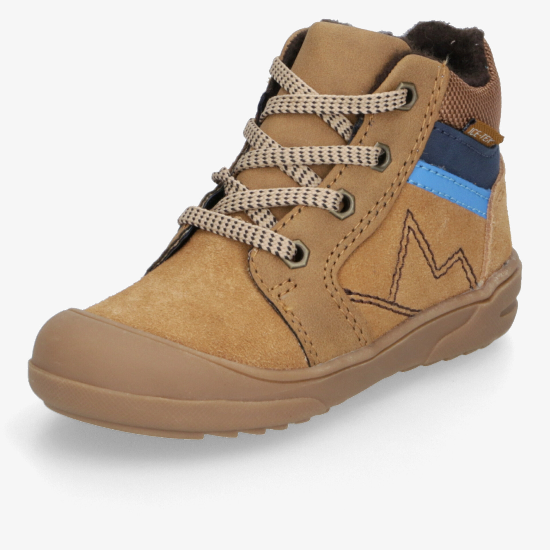 Bambulini Kinder Schnürstiefel braun