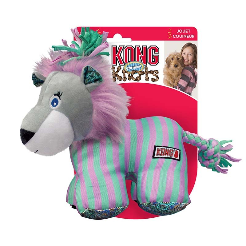 Kong - Knots Karnival Løve18 X 9 X 15 cm