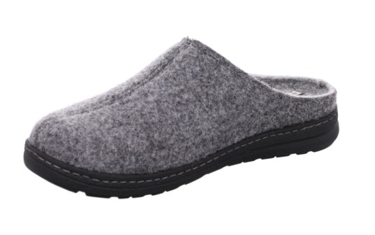 Rohde Pantoffel »ASIAGO«  , Hausschuh, Clog, Schlappen mit seitlichem Stretch mit Label