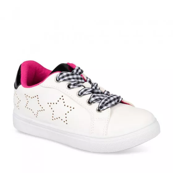 Baskets BLANC LOVELY SKULL