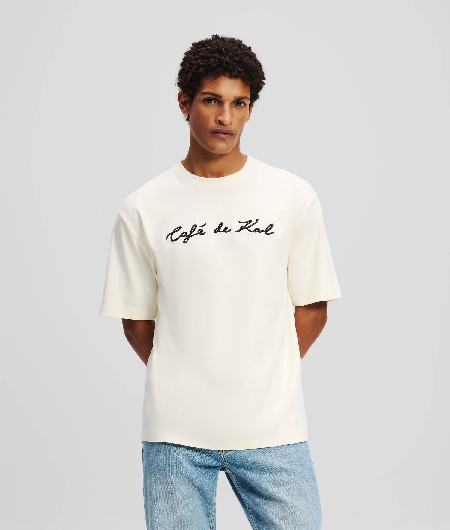 T-SHIRT KL X JORGE PARRA - Crème Cannoli