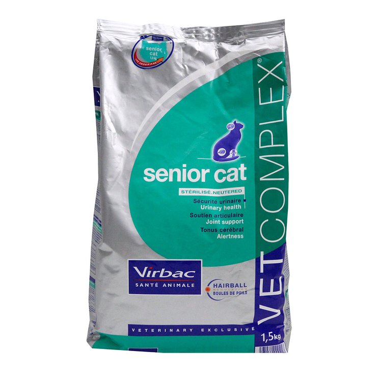 Croquettes pour chat mature stérilisé HPM Chat senior Neutered 1,5kg