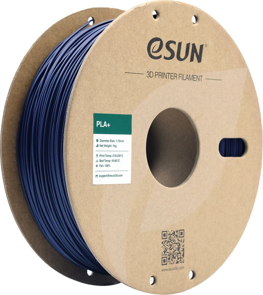 eSUN  PLA+ Dark Blue, 1,75 mm / 1000 g    PLA-Filament mit verbesserten physikalischen Eigenschaften