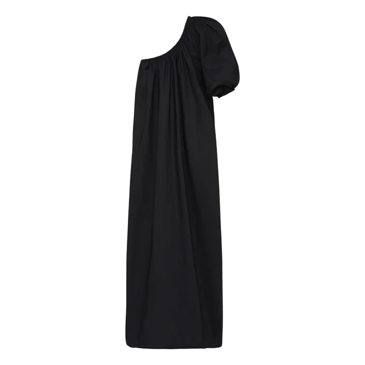 Matteau Robe Maxi Asymétrique | Noir