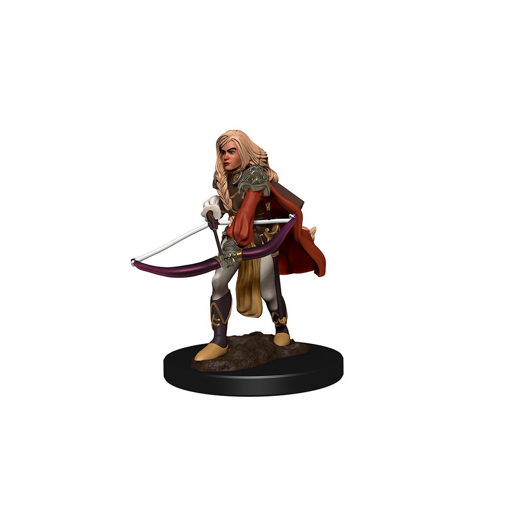 Pathfinder Deepcuts Unpainted Miniatures: Human Female Fighter