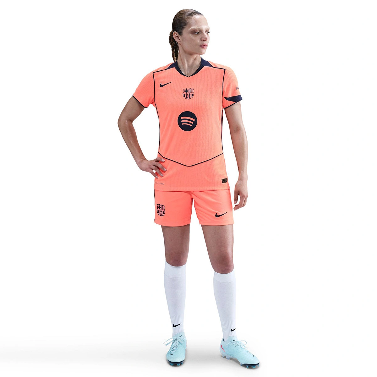 Calções Nike FC Barcelona Terceiro Equipamento 2025-2026 Mulher