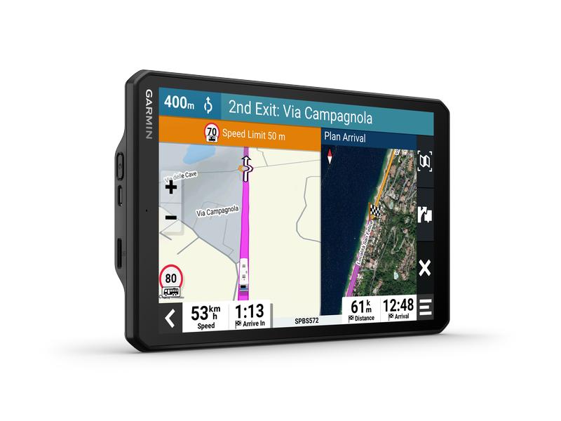 GARMIN Navigationsgerät Camper 895 MT-S Camper-Navi mit 8-Zoll-Display