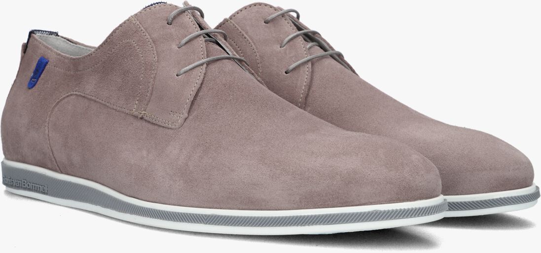 FLORIS VAN BOMMEL beige floris van bommel veterschoenen sfm-30220